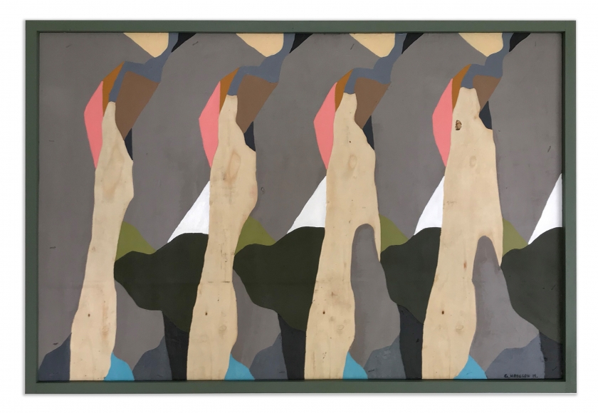 Greg Hodgson Sometimes mountains will block you, 2019 art
