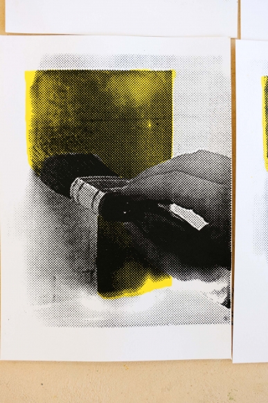Jacob Boylan Botch Job, 2020 Silkscreen on paper 35h x 25w cm