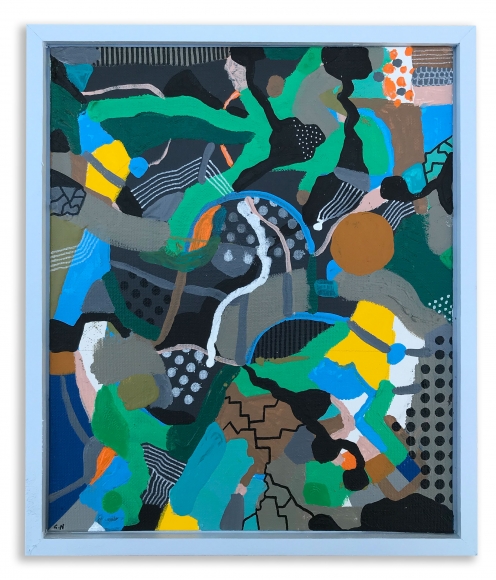 Greg Hodgson A little swagger got you lost in your own mind, 2019 art