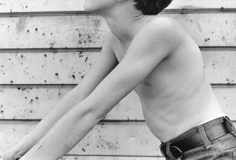  Parallel Arms, Aluminum Siding, 1974&nbsp;, 	16 x 20 inch gelatin silver print