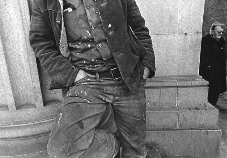  Untitled, Wilkes-Barre, PA, January 24th, 1975, 	16 x 20 inch vintage gelatin silver print