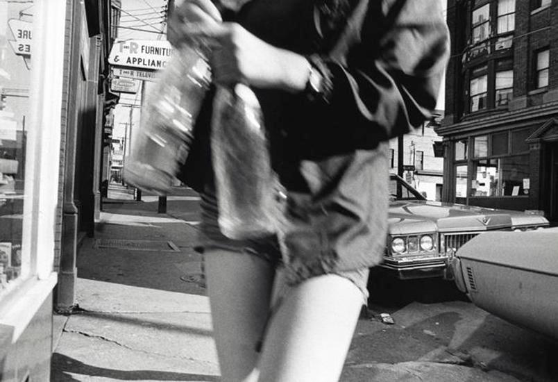  The Girl with Eight Sections, April 1973&nbsp;, 	16 x 20 inch vintage gelatin silver print