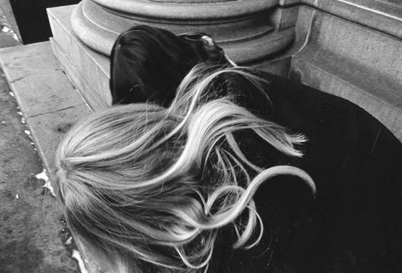  Girl's Blonde Hair, 1971&nbsp;, 	16 x 20 inch gelatin silver print