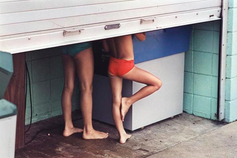  Young Limbs, Harvey's Lake, PA, 1981&nbsp;, 	14 x 17 inch dye transfer print