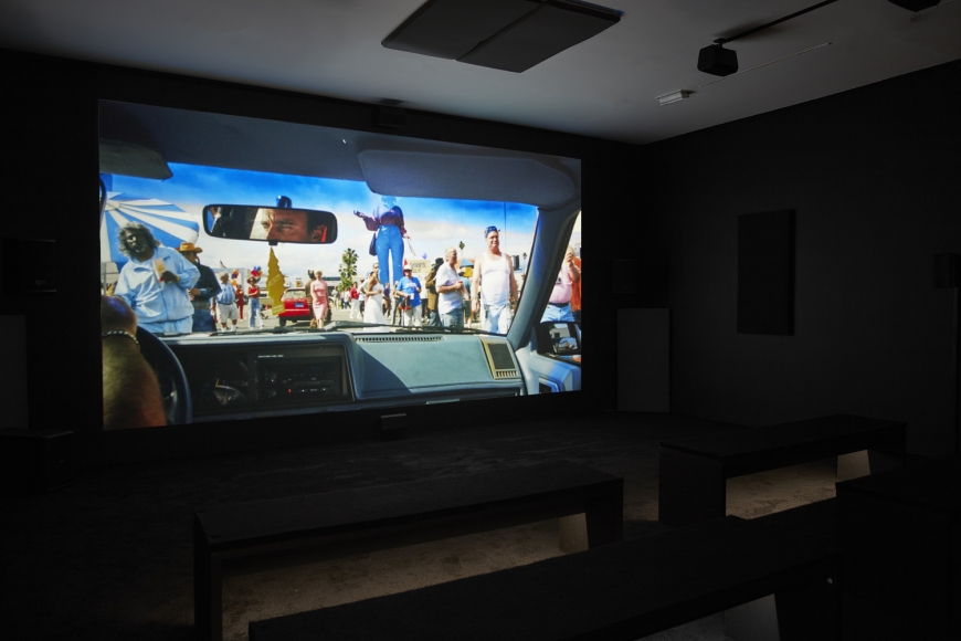 Alex Prager, Play the Wind, Installation view, Lehmann Maupin, New York