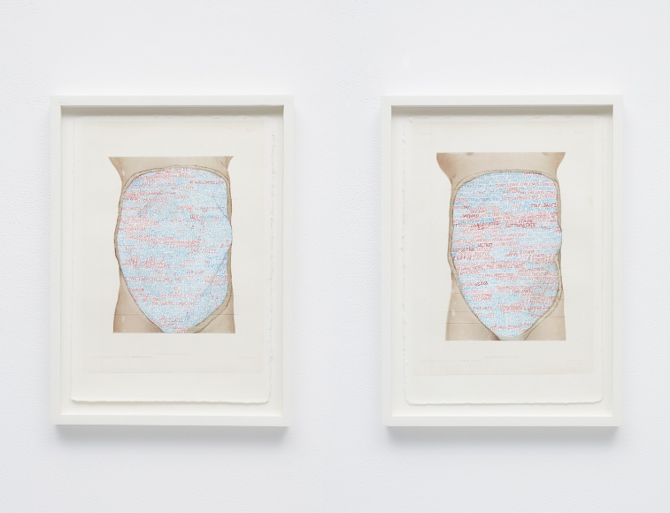 MANDY EL-SAYEGH, mutations in blue,white and red (stay)