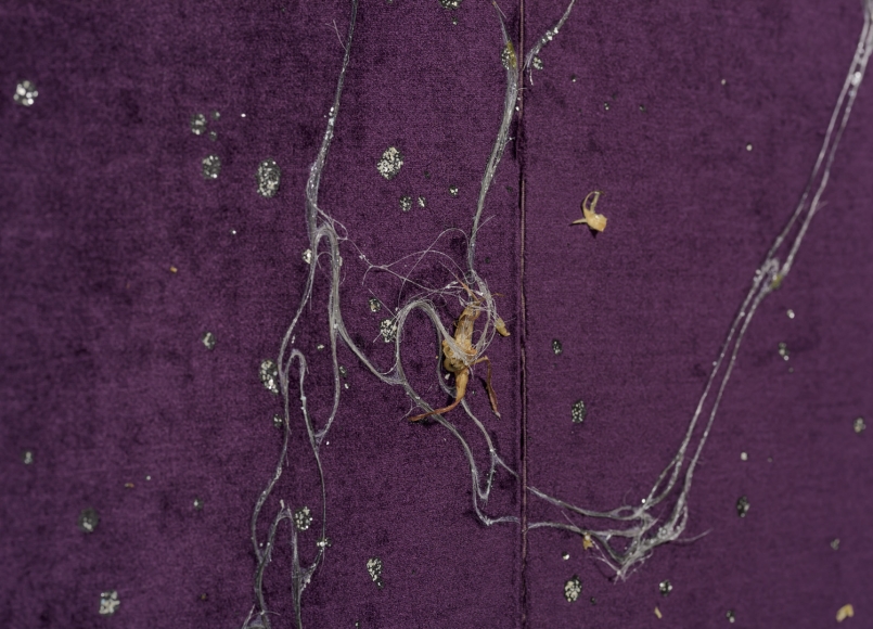 LEE BUL, Untitled (Mekamelencolia - Velvet #6 DDRG10NB) (detail), 2018
