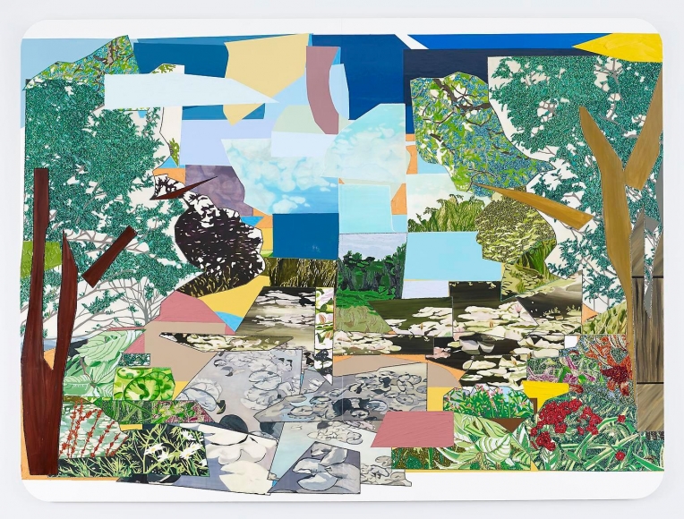MICKALENE THOMAS Le Jardin d'Eau de Monet, 2012