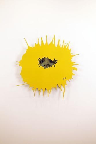 TONY OURSLER Splat (Yellow), 2010