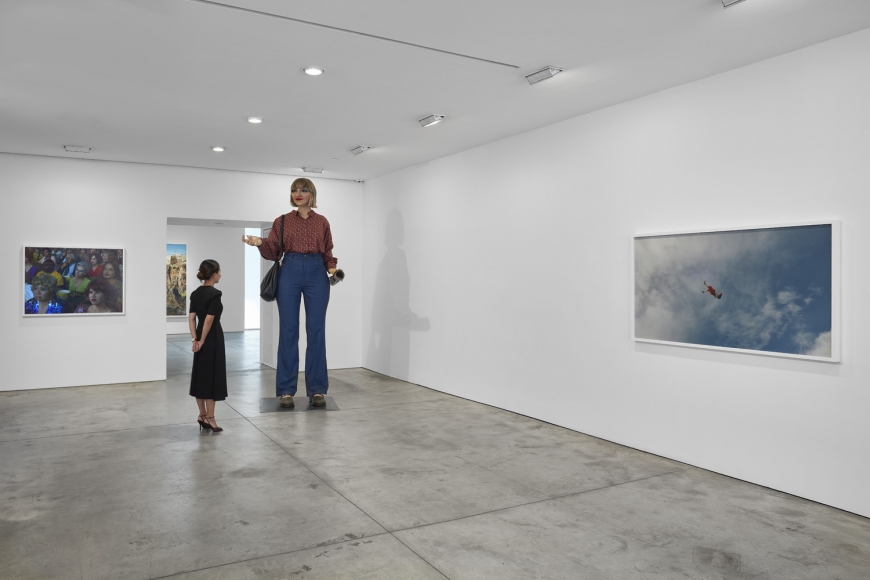 Alex Prager, Play the Wind, Installation view, Lehmann Maupin, New York