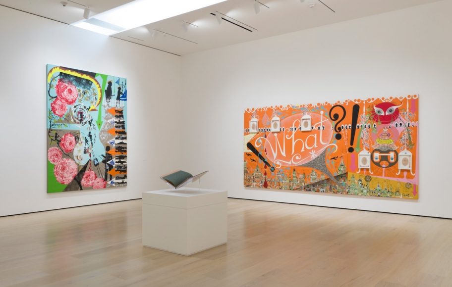 Lari Pittman: Declaration of Independence , Installation view