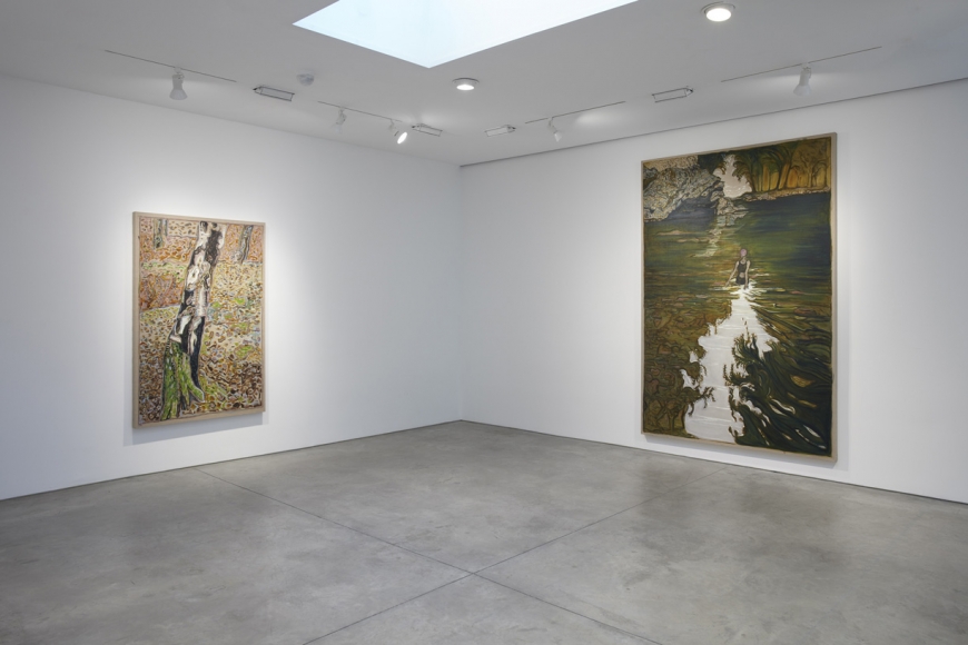 BILLY CHILDISH: remember all the / high and exalted things / remember all the low / and broken things, Installation view, Lehmann Maupin, New York