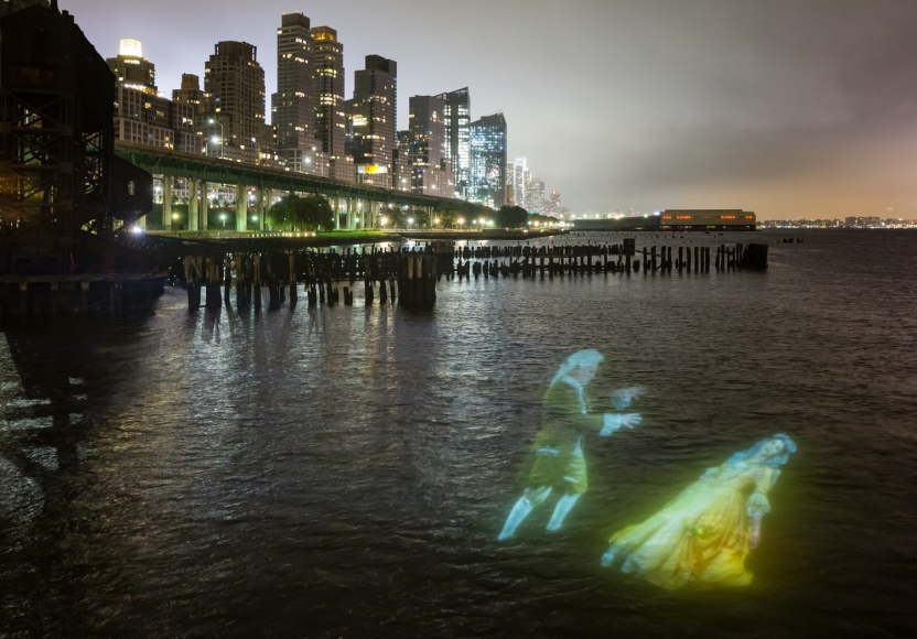 TONY OURSLER Tear of the Cloud, 2018 
