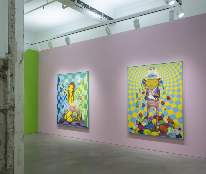 OSGEMEOS, Déjà Vu installation view 4