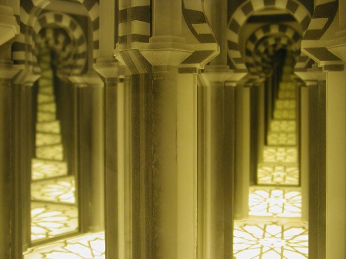 Lantern Shuttlecock (Black Mihrab), 2003