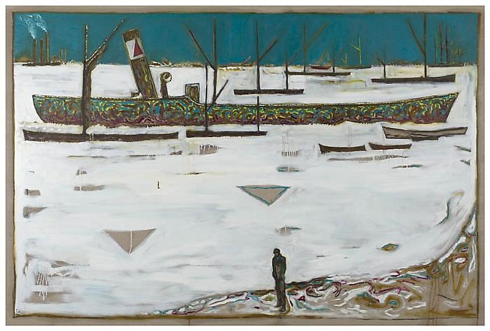 BILLY CHILDISH Frozen Estuary – Off Chatham, 1895, (Version Y), 2012