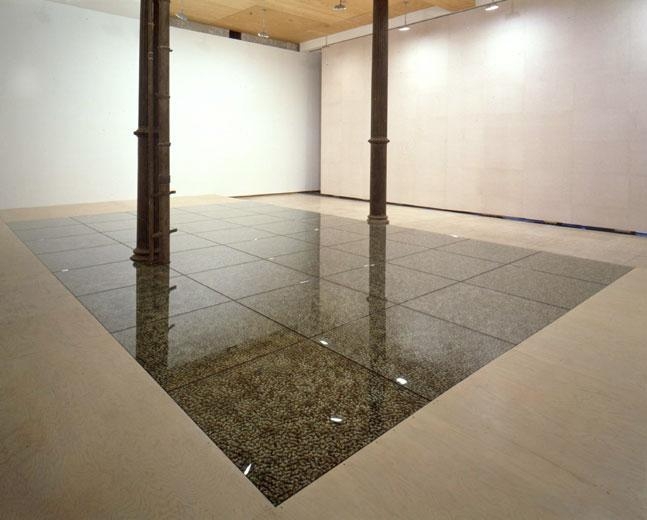Floor, 1997-2000 PVC Figures, Glass Plates, Phenolic Sheets, Polyurethane Resin