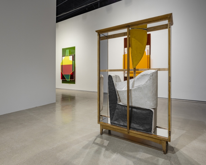 Installation view of Liu Wei Invisible Cities at moCa Cleveland, perspective 6