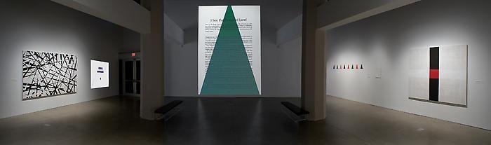 Installation view at The Warehouse Gallery at Syracuse University, 2008