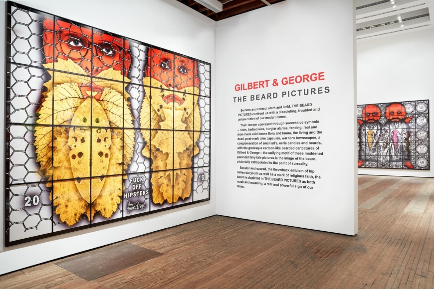 GILBERT & GEORGE, THE BEARD PICTURES