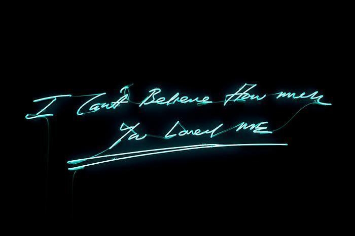 TRACEY EMIN I can't believe how much you loved me, 2012