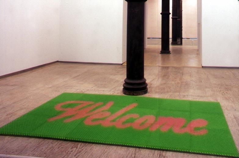 Doormat: Welcome (Green), 2000