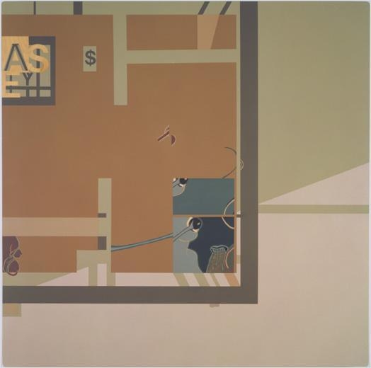 Loquita, 2000 acrylic on wood panel