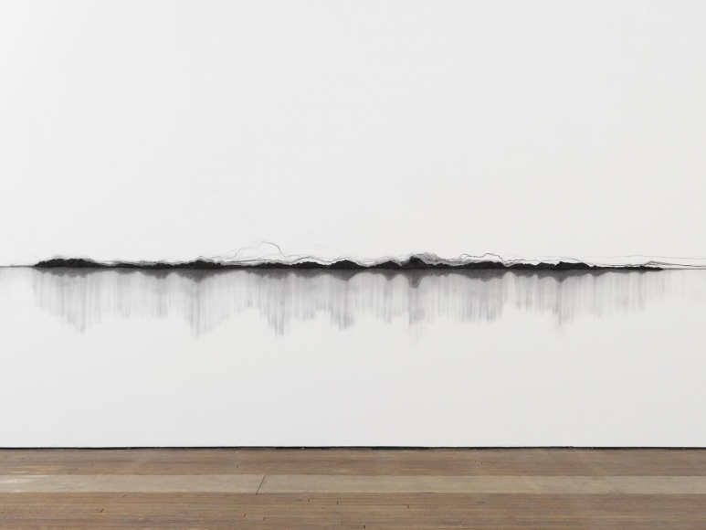TERESITA FERNÁNDEZ Charred Landscape (America) (detail), 2017