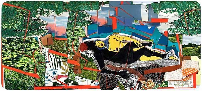 MICKALENE THOMAS Sleep: Deux Femmes Noires, 2011