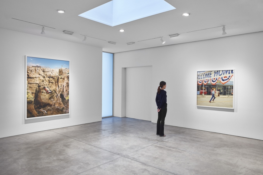 Alex Prager, Play the Wind, Installation view, Lehmann Maupin, New York