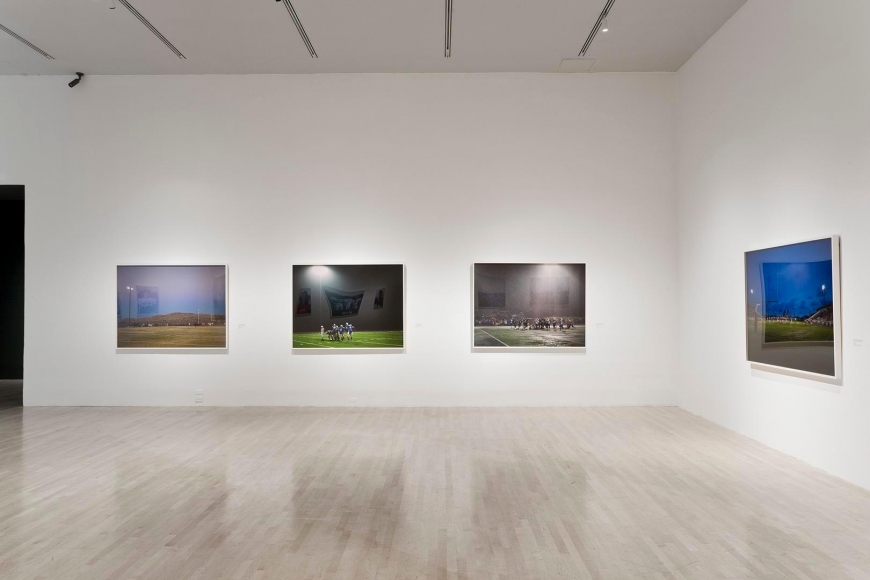 Installation view of Catherine Opie: Figure and Landscape at the Los Angeles County Museum of Art, Los Angeles