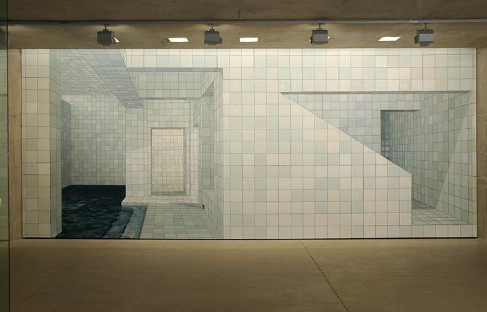 ADRIANA VAREJÃO installation view, Centro de Arte Contemporanea Inhotim in Brazil.