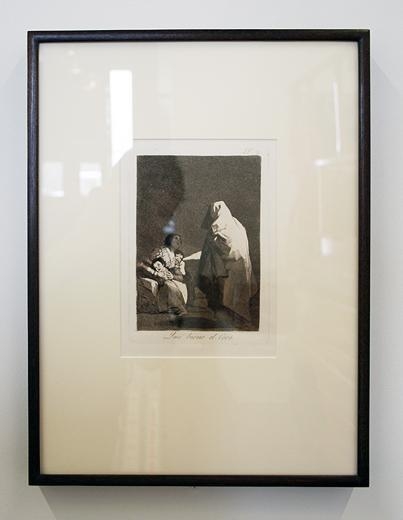 Francisco Goya y Lucientes, Here Comes the Bogeyman [plate 3