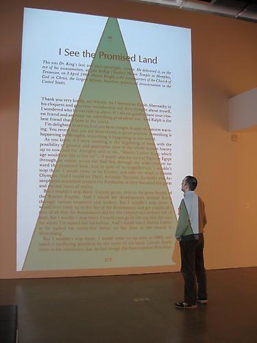 Installation view at The Warehouse Gallery at Syracuse University, 2008