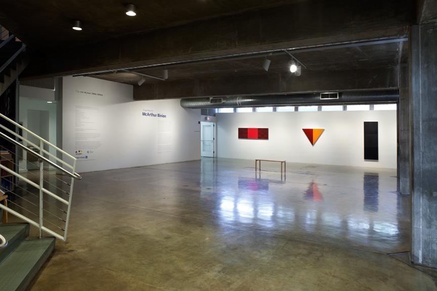 Perspectives 177: McArthur Binion, Installation view, Contemporary Arts Museum Houston