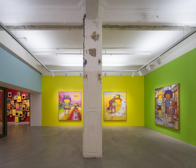 OSGEMEOS, Déjà Vu installation view 5