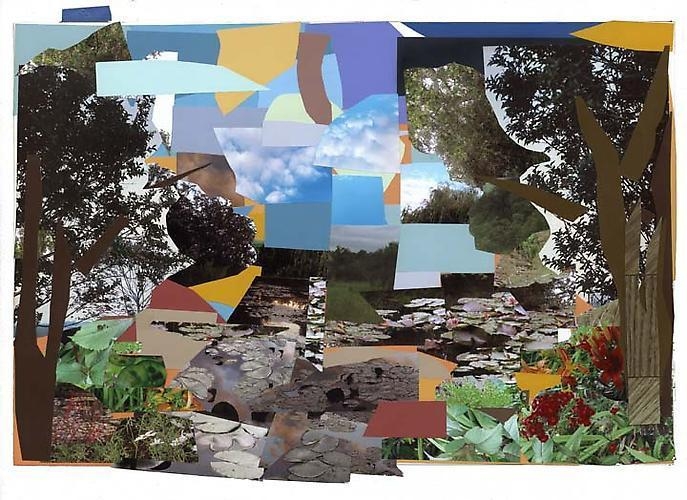 MICKALENE THOMAS Le Jardin d'Eau de Monet, 2011