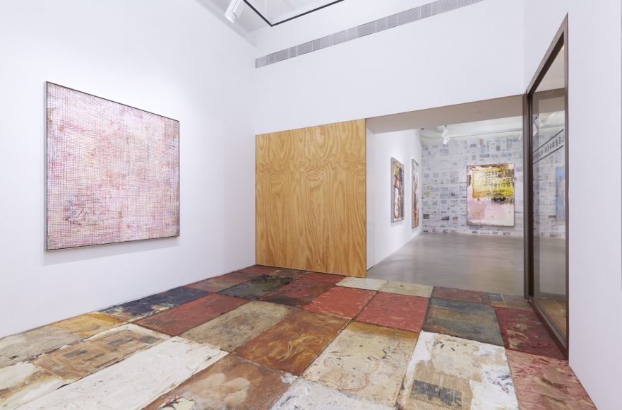 Mandy El-Sayegh, Dispersal, Installation view at Lehmann Maupin, Hong Kong