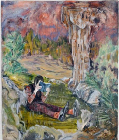 HERNAN BAS, Mephistopheles, at 17(reading poetry), 2007