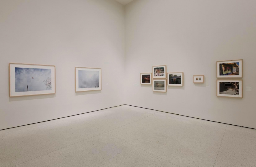 Installation view of Catherine Opie: American Photographer at the Solomon R. Guggenheim Museum, New York