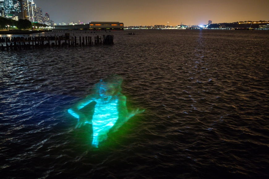 TONY OURSLER Tear of the Cloud, 2018 