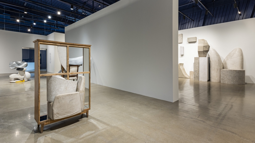 Installation view of Liu Wei Invisible Cities at moCa Cleveland, perspective 9