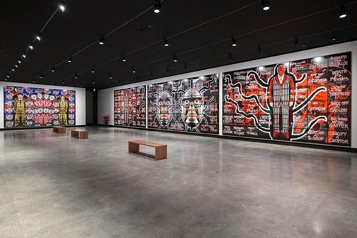 Gilbert & George: The Art Exhibition, at the Museum of Old and New Art,