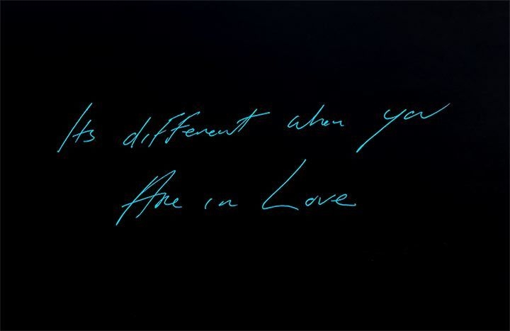 TRACEY EMIN Its different when you Are in Love, 2016