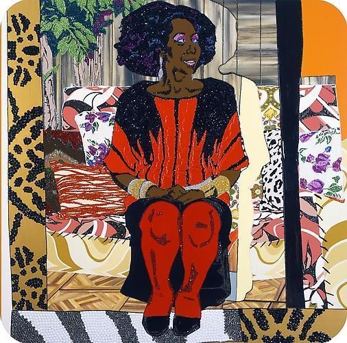 MICKALENE THOMAS Sandra: She's a Beauty, 2009