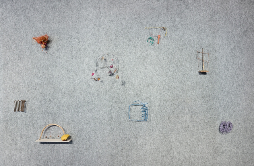 Cecilia Vicuña: Quipu Girok (Knot Record), Installation view, Seoul