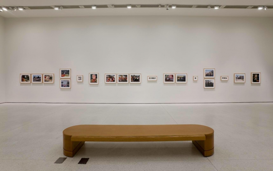 Installation view of Catherine Opie: American Photographer at the Solomon R. Guggenheim Museum, New York