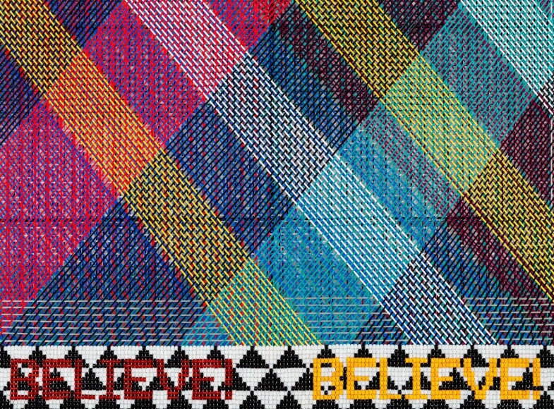 JEFFREY GIBSON BELIEVE! BELIEVE! (detail), 2017
