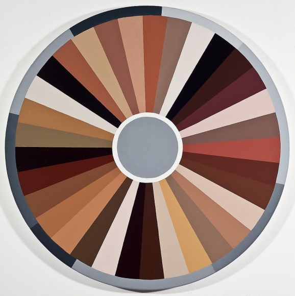 ADRIANA VAREJÃO Polvo Color Wheel I (Seascape Series), 2014