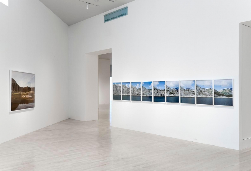 Installation view of Catherine Opie: Figure and Landscape at the Los Angeles County Museum of Art, Los Angeles